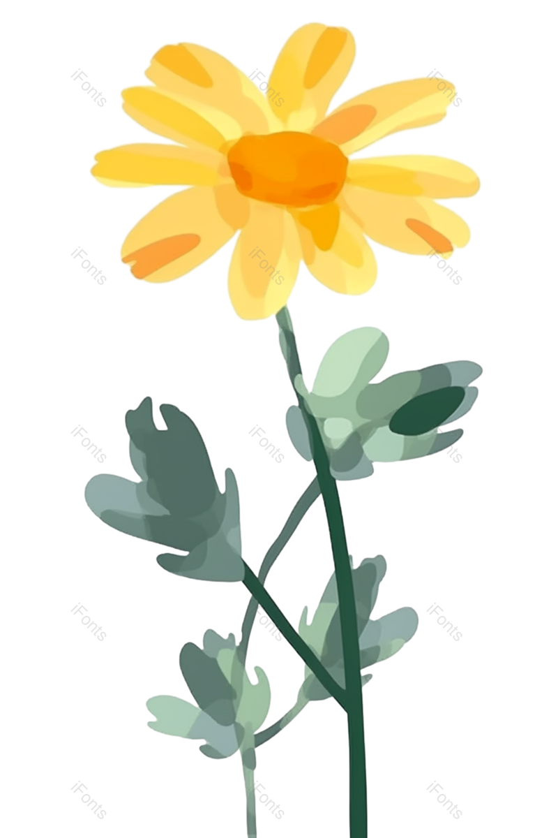 叶子图片,母亲节元素,父亲节PNG,请柬免抠素材